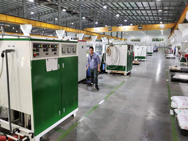 5台216kw蒸汽发生器用于越南企业生产