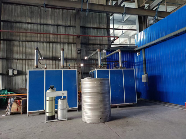 鑫达能2吨蒸汽发生器用于工业生产